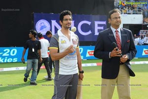 Mumbai Heroes-Karnataka Bulldozers Semi Final Celebrity Cricket Match at Chennai