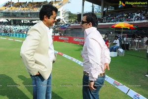 Mumbai Heroes-Karnataka Bulldozers Semi Final Celebrity Cricket Match at Chennai