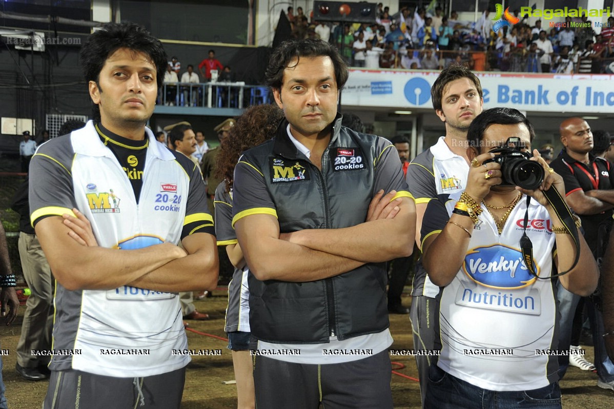 CCL 2012: Mumbai Indians Vs Bengal Tigers