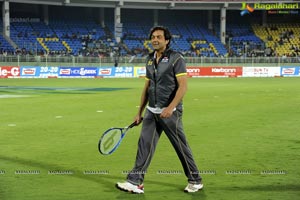 Bengal Tigers-Mumbai Indians Celebrity Cricket League Match at Visakhapatnam