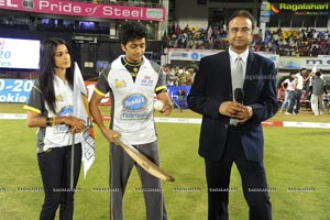 Bengal Tigers-Mumbai Indians Celebrity Cricket League Match at Visakhapatnam