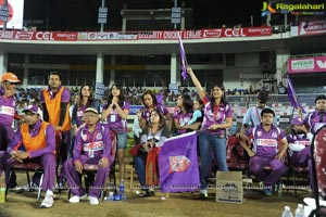 Bengal Tigers-Mumbai Indians Celebrity Cricket League Match at Visakhapatnam