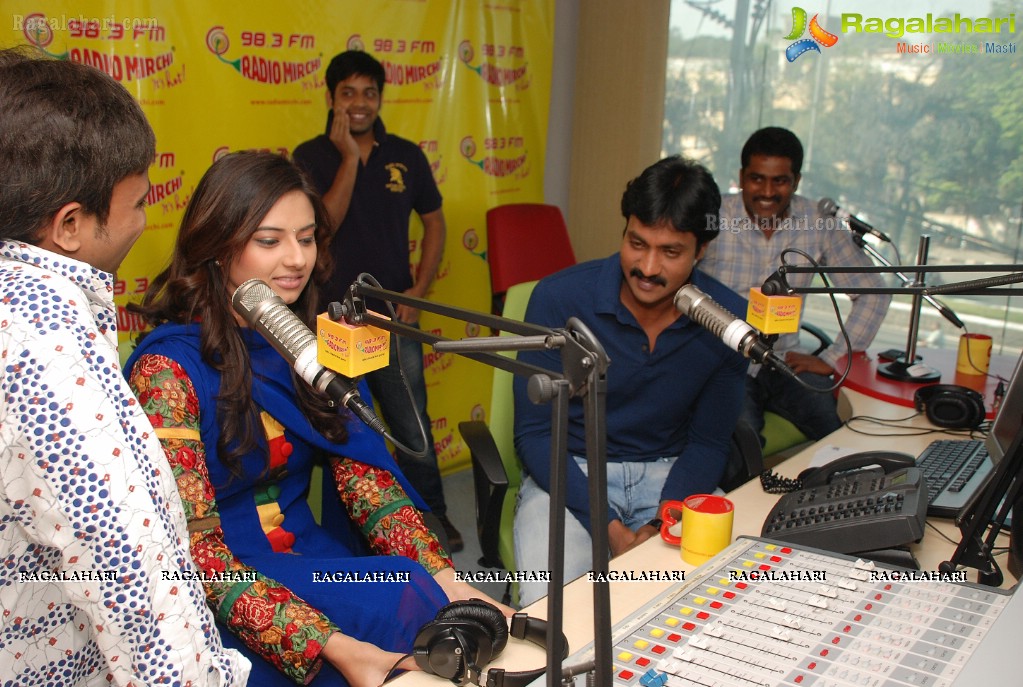 Poolarangadu Team at Radio Mirchi