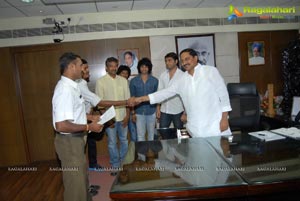 Rajamouli Meets Kiran Kumar Reddy