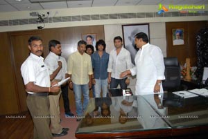 Rajamouli Meets Kiran Kumar Reddy