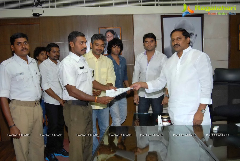 Rajamouli Meets Kiran Kumar Reddy