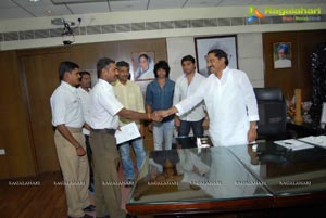 Rajamouli Meets Kiran Kumar Reddy