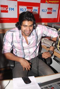 Rana at Big FM for Naa Ishtam Promotion