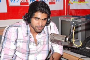 Rana at Big FM for Naa Ishtam Promotion