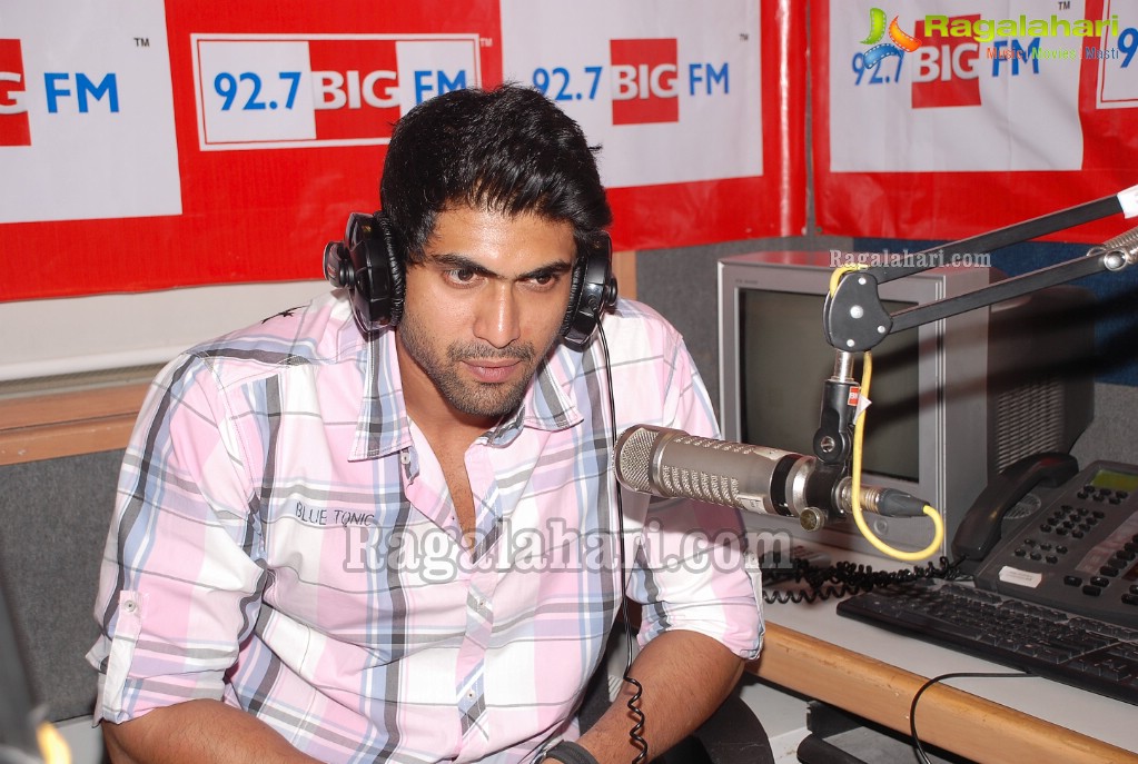 Rana at Big FM for Naa Ishtam Promotion
