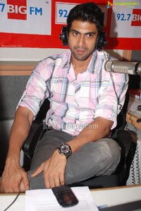 Rana at Big FM for Naa Ishtam Promotion