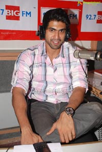 Rana at Big FM for Naa Ishtam Promotion