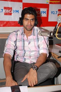 Rana at Big FM for Naa Ishtam Promotion