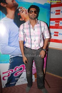 Rana at Big FM for Naa Ishtam Promotion