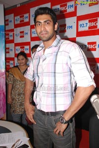 Rana at Big FM for Naa Ishtam Promotion