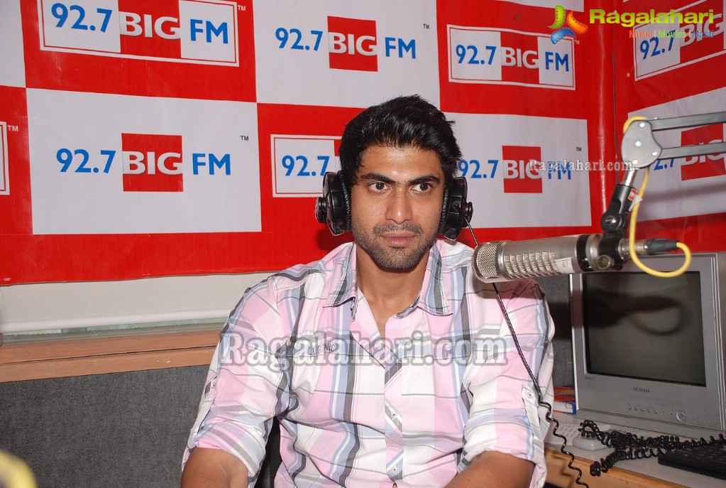 Rana at Big FM for Naa Ishtam Promotion