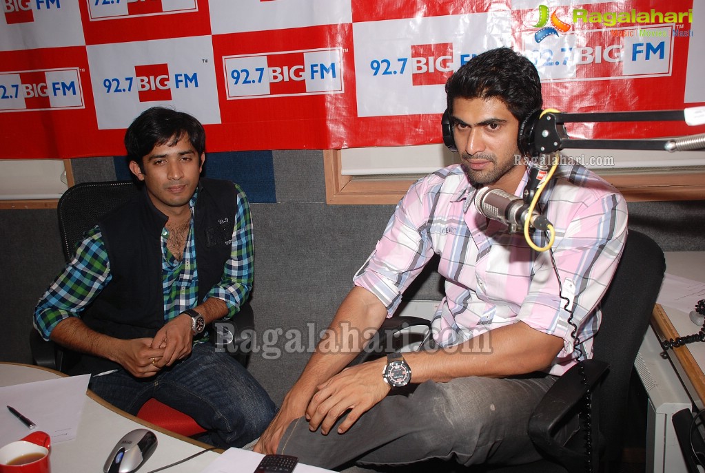 Rana at Big FM for Naa Ishtam Promotion