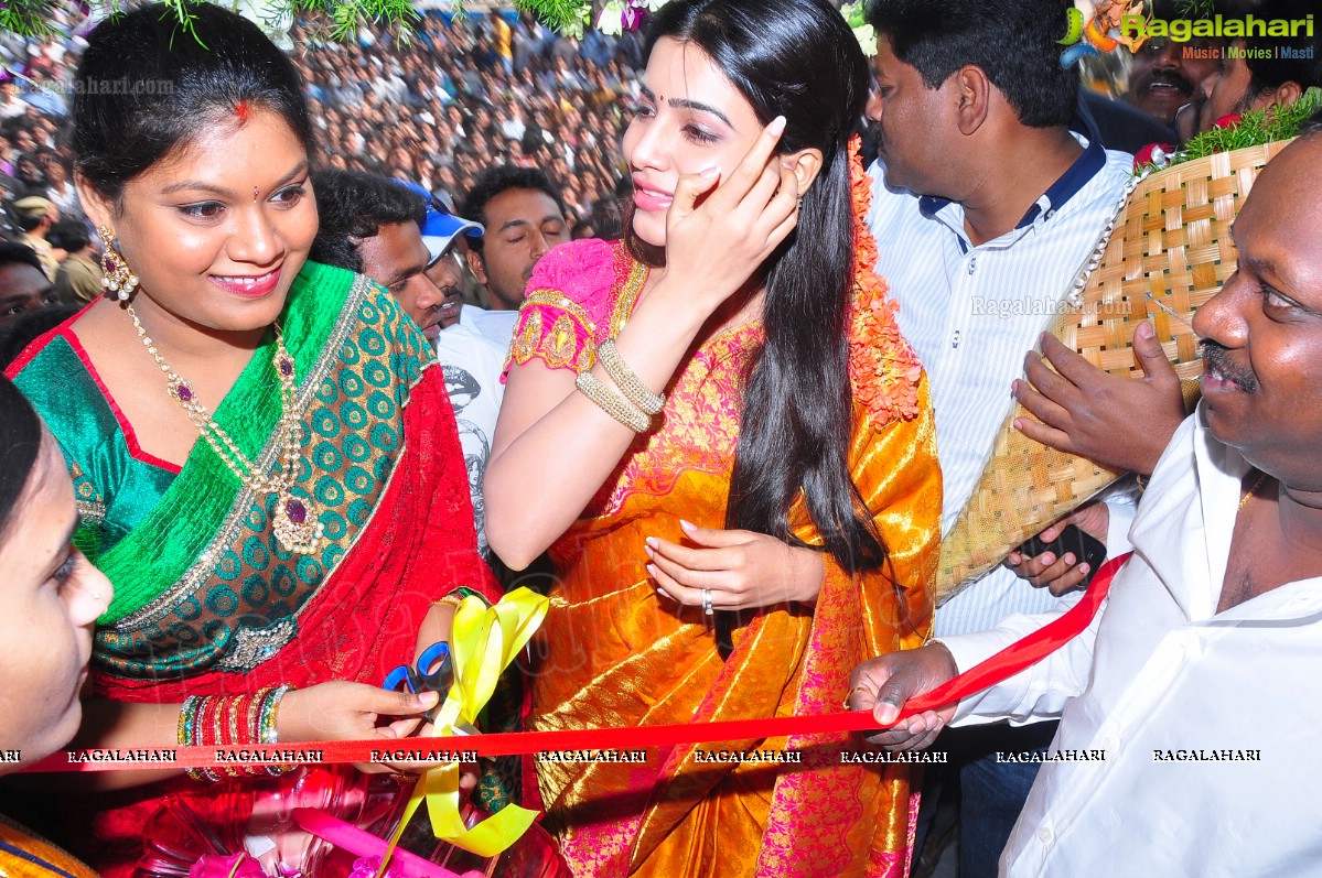 Samantha Launches Woman's World at Kukatpally