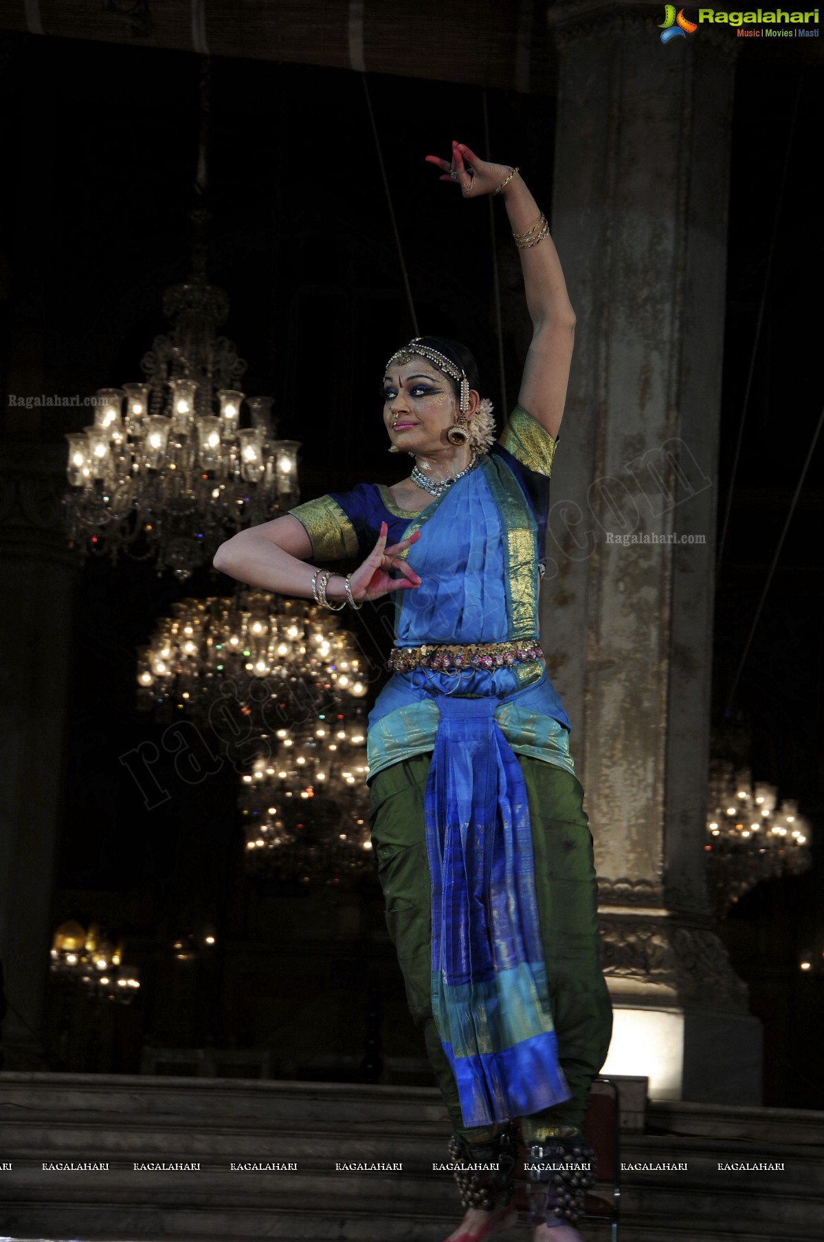 Shobana Bharatanatyam Dance Performance at Chowmahalla Palace