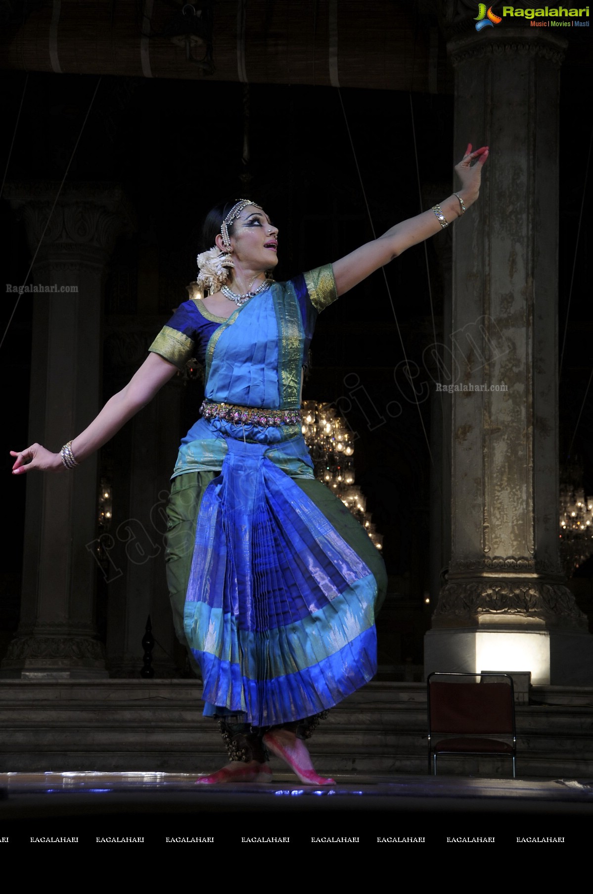 Shobana Bharatanatyam Dance Performance at Chowmahalla Palace