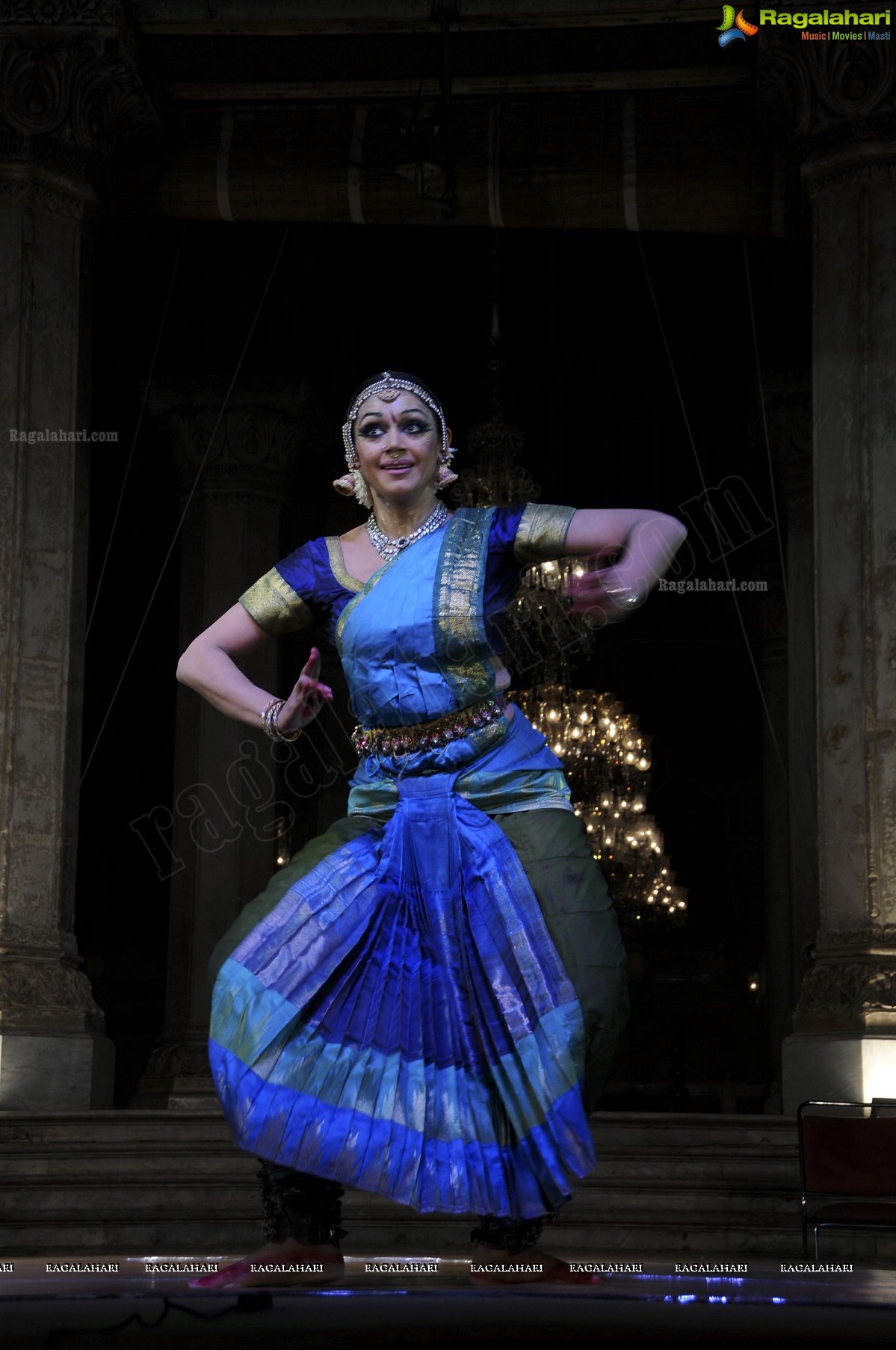 Shobana Bharatanatyam Dance Performance at Chowmahalla Palace