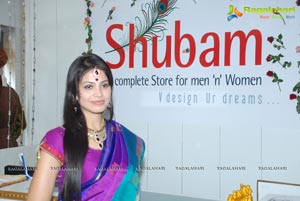 Rushi Lead Cast Launches Shubam Silk Sarees Festival