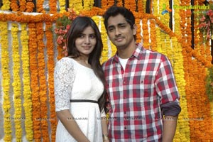 Siddarth-Samantha Film Muhurat