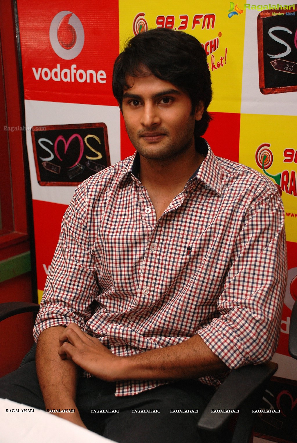 Naga Sudhir Babu at Radio Mirchi