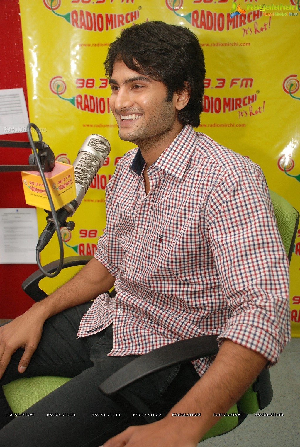 Naga Sudhir Babu at Radio Mirchi