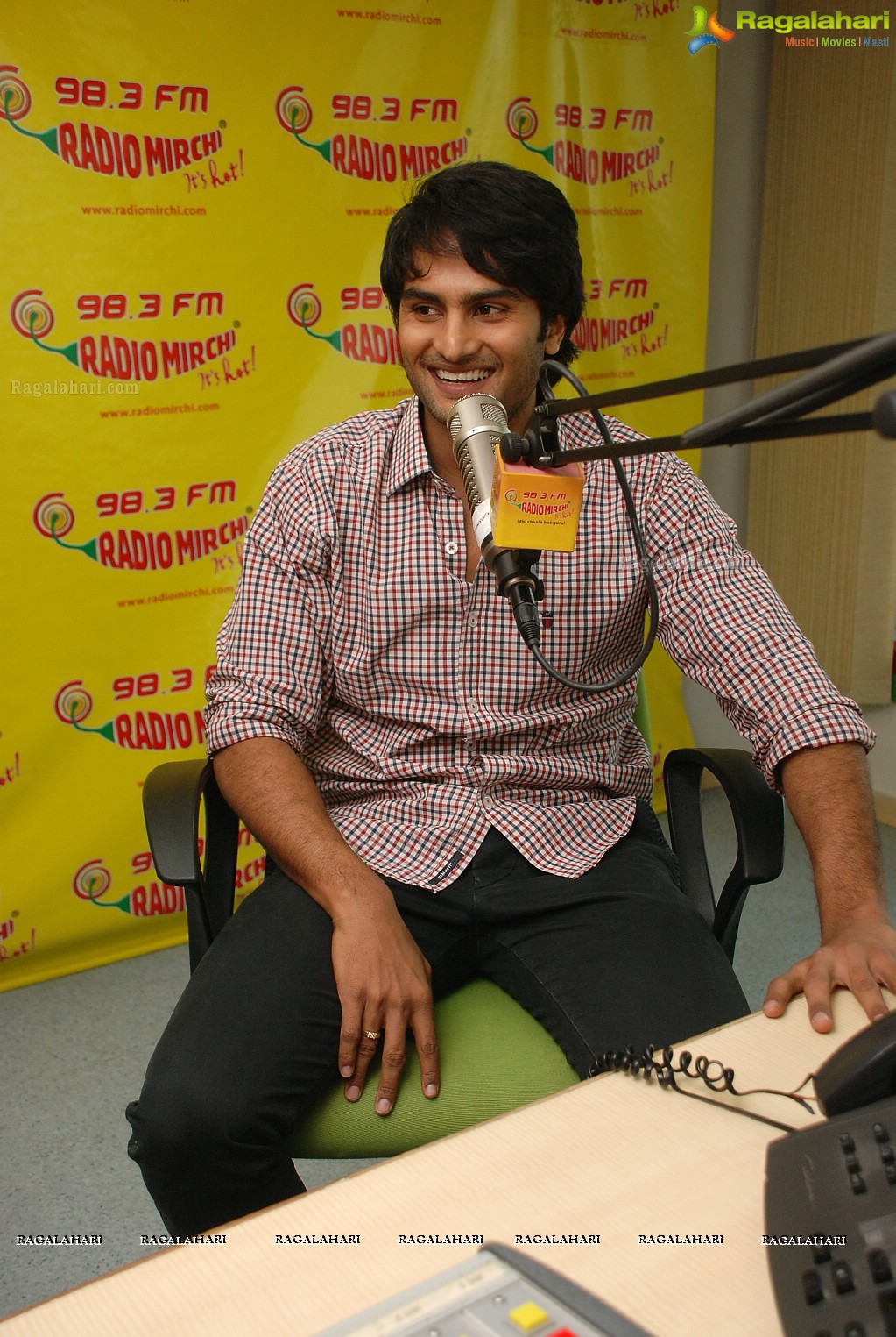 Naga Sudhir Babu at Radio Mirchi