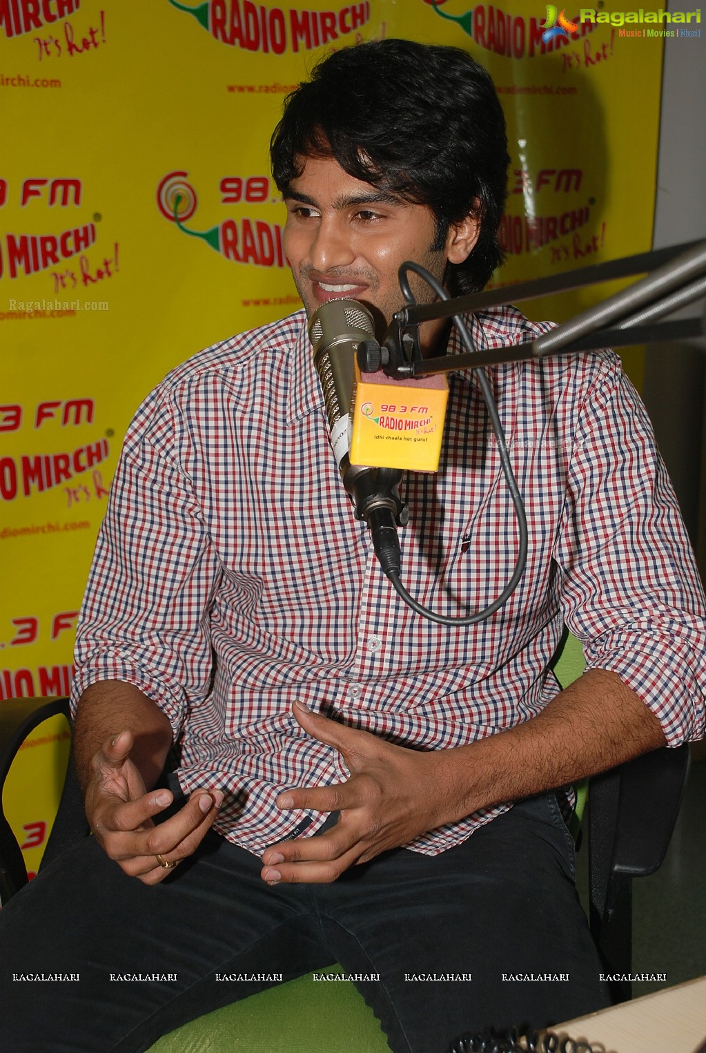 Naga Sudhir Babu at Radio Mirchi