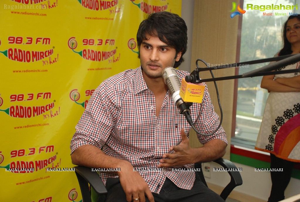 Naga Sudhir Babu at Radio Mirchi