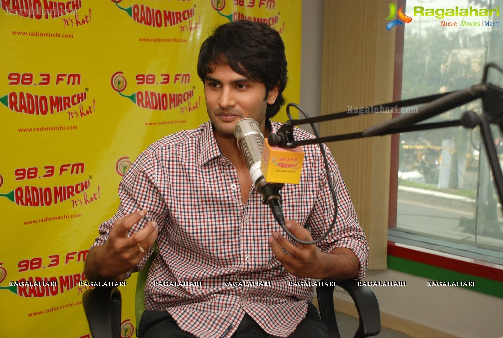 Naga Sudhir Babu at Radio Mirchi