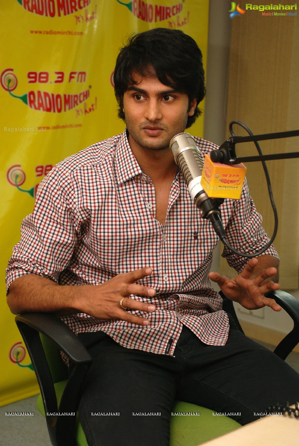 Naga Sudhir Babu at Radio Mirchi