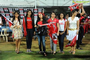 Telugu Warriors-Chennai Rhinos Semi Finals Celebrity Cricket Match at Chennai