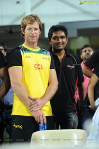 Telugu Warriors-Chennai Rhinos Semi Finals Celebrity Cricket Match at Chennai