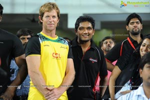 Telugu Warriors-Chennai Rhinos Semi Finals Celebrity Cricket Match at Chennai