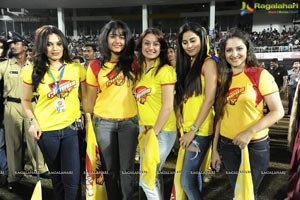 Telugu Warriors-Chennai Rhinos Celebrity Cricket Match at Visakhapatnam