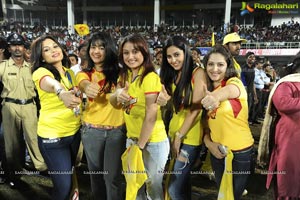 Telugu Warriors-Chennai Rhinos Celebrity Cricket Match at Visakhapatnam