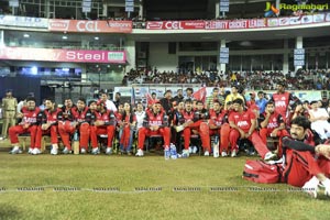 Telugu Warriors-Chennai Rhinos Celebrity Cricket Match at Visakhapatnam