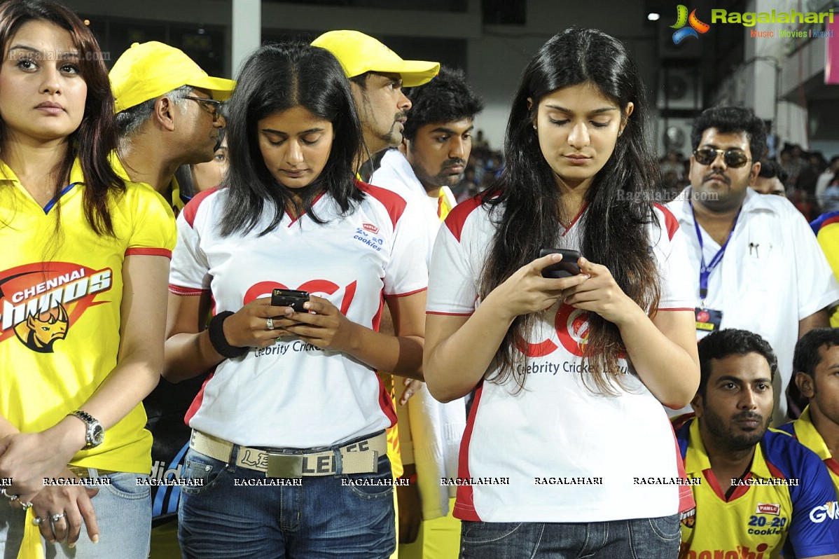 CCL 2012: Telugu Warriors Vs Chennai Rhinos