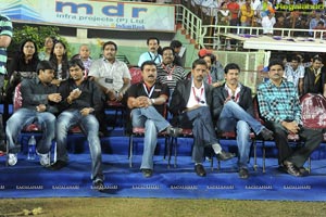 Telugu Warriors-Chennai Rhinos Celebrity Cricket Match at Visakhapatnam