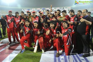 Telugu Warriors-Chennai Rhinos Celebrity Cricket Match at Visakhapatnam