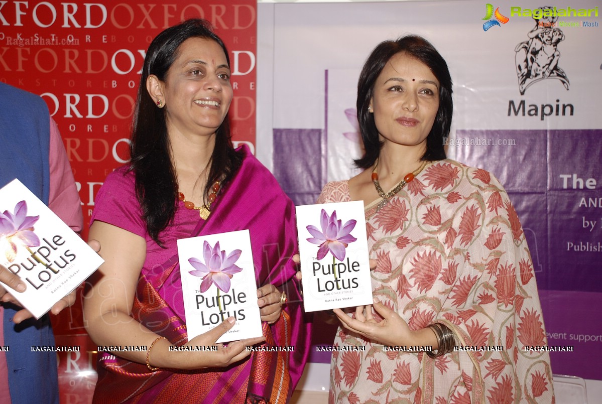 Amala Launches 'The Purple Lotus and other Stories' Book