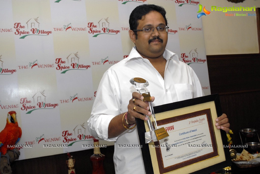 ‘Spicy Venue’ gets Best Andhra Cuisine Award