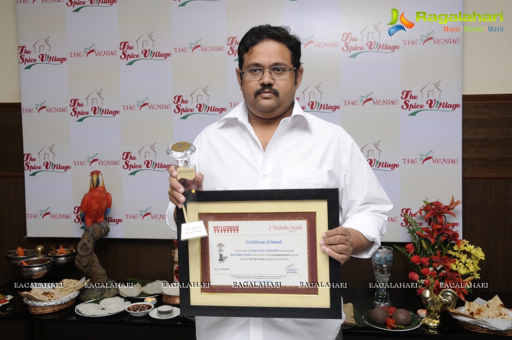 ‘Spicy Venue’ gets Best Andhra Cuisine Award