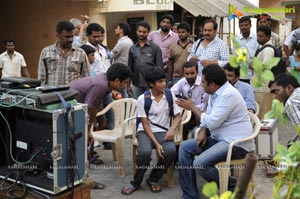 Dhoni Working Stills