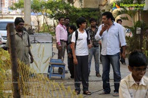 Dhoni Working Stills