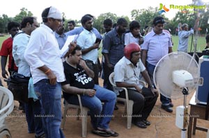 Dhoni Working Stills