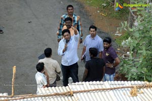 Dhoni Working Stills